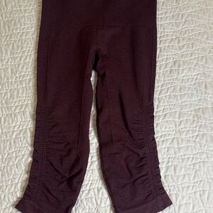Lululemon Athletica Rich Burgundy Capris